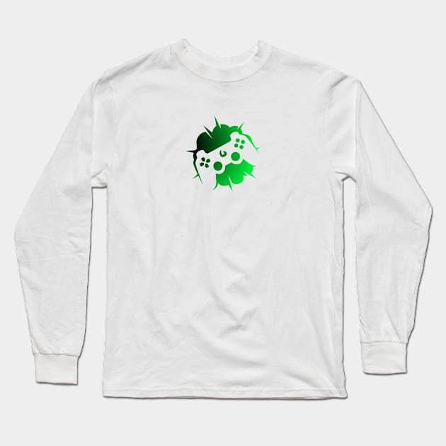 Exploded Game Long Sleeve T-Shirt by Hardcore Gamer